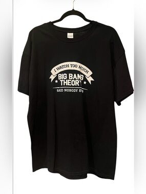 NWOT Novelty T Shirt Black XL